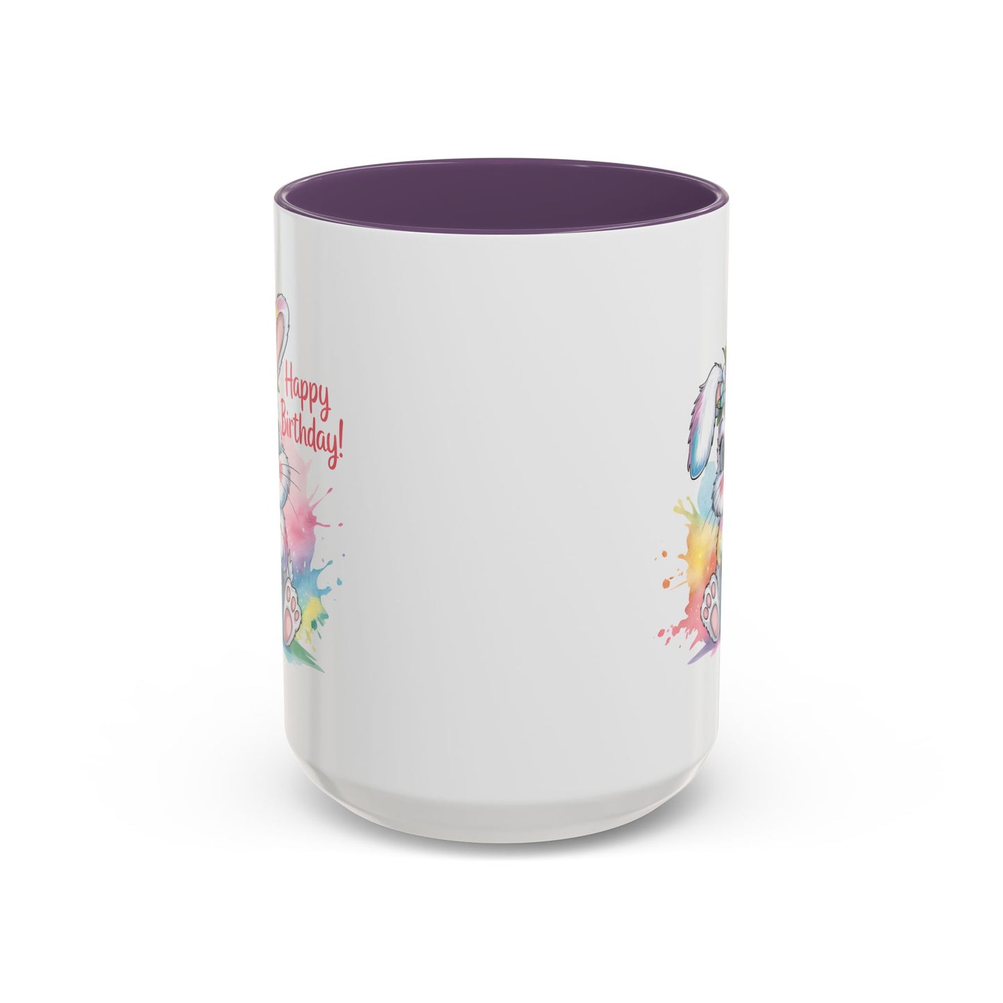 Birthday Mug - Happy Birthday Cute Bunny