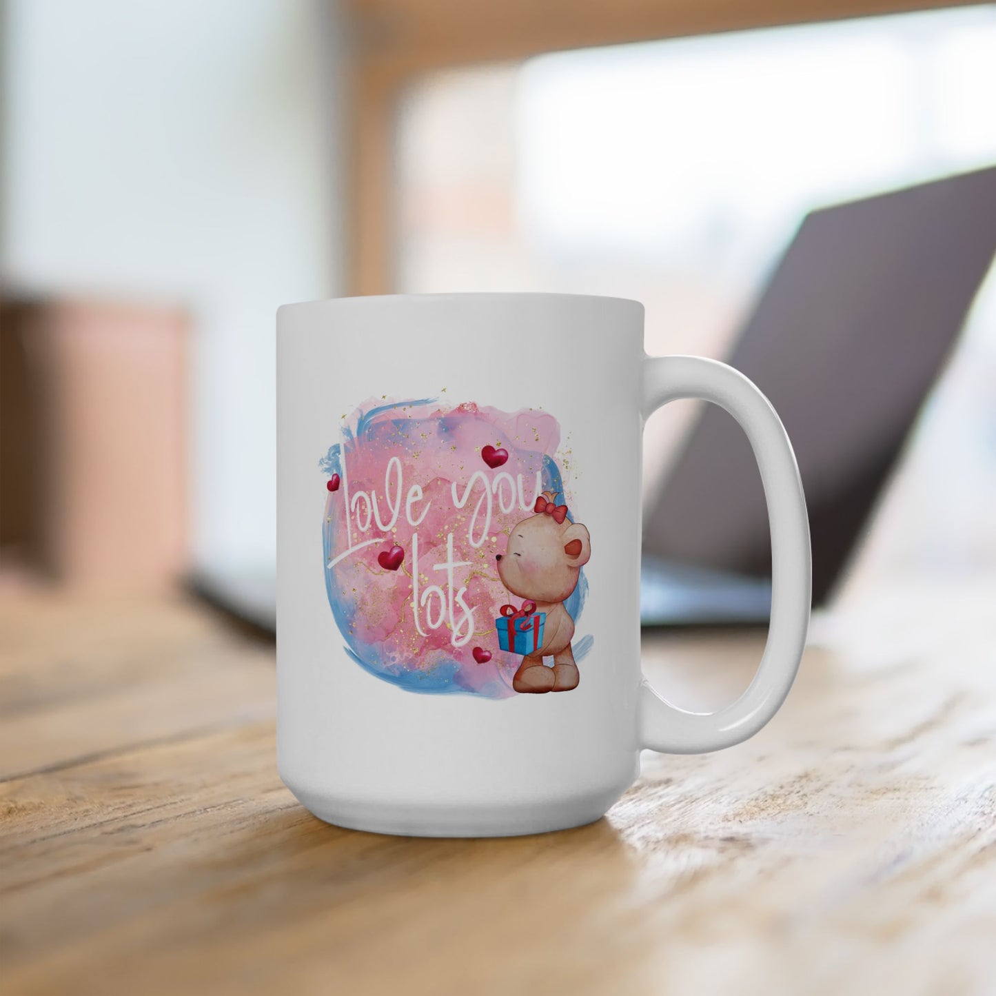 Anniversary Mug - Love You Lots Cute Bear