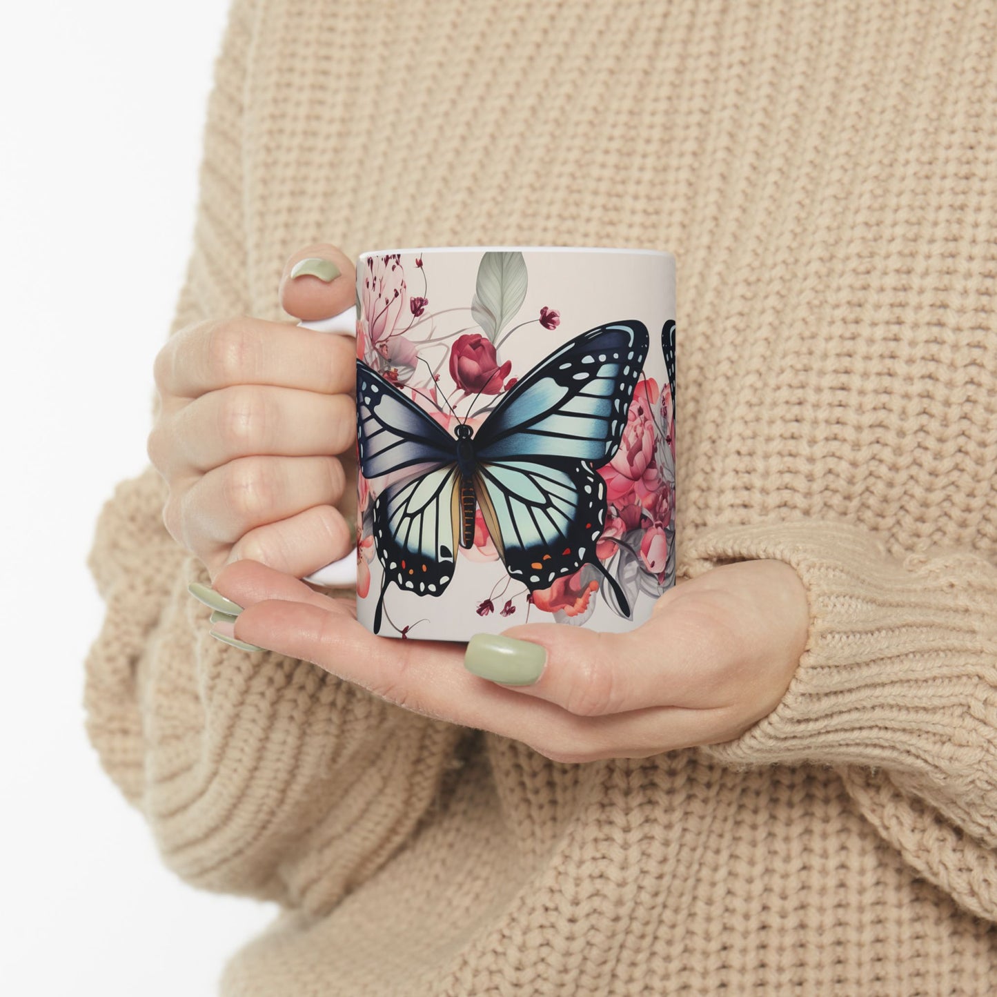 Artistic Mug - Colorful Butterfly 2
