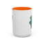 Humor Mug - Monster Drinks Coffee Spill