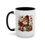 Christmas Mug - Snowman with Christmas Decorations