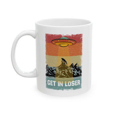 Alien Mug - Get In Loser
