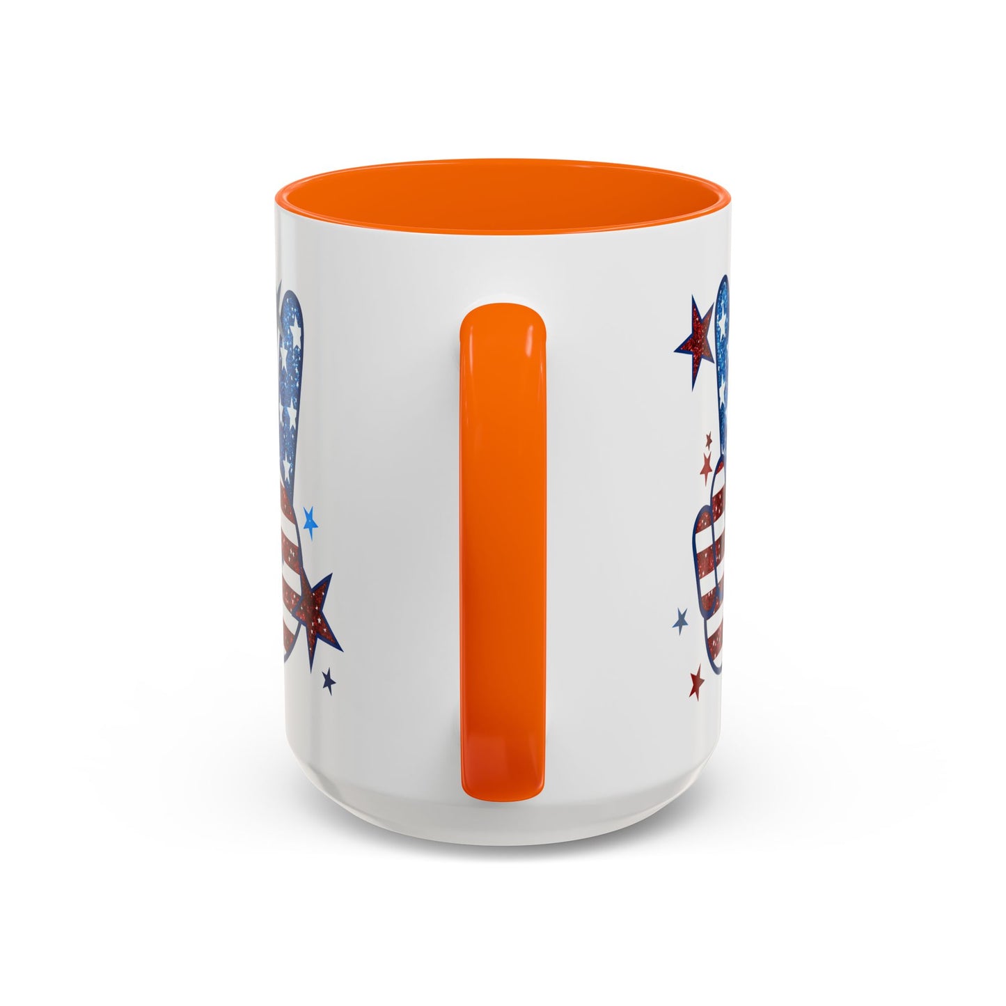 4th of July Mug - America Peace Sign