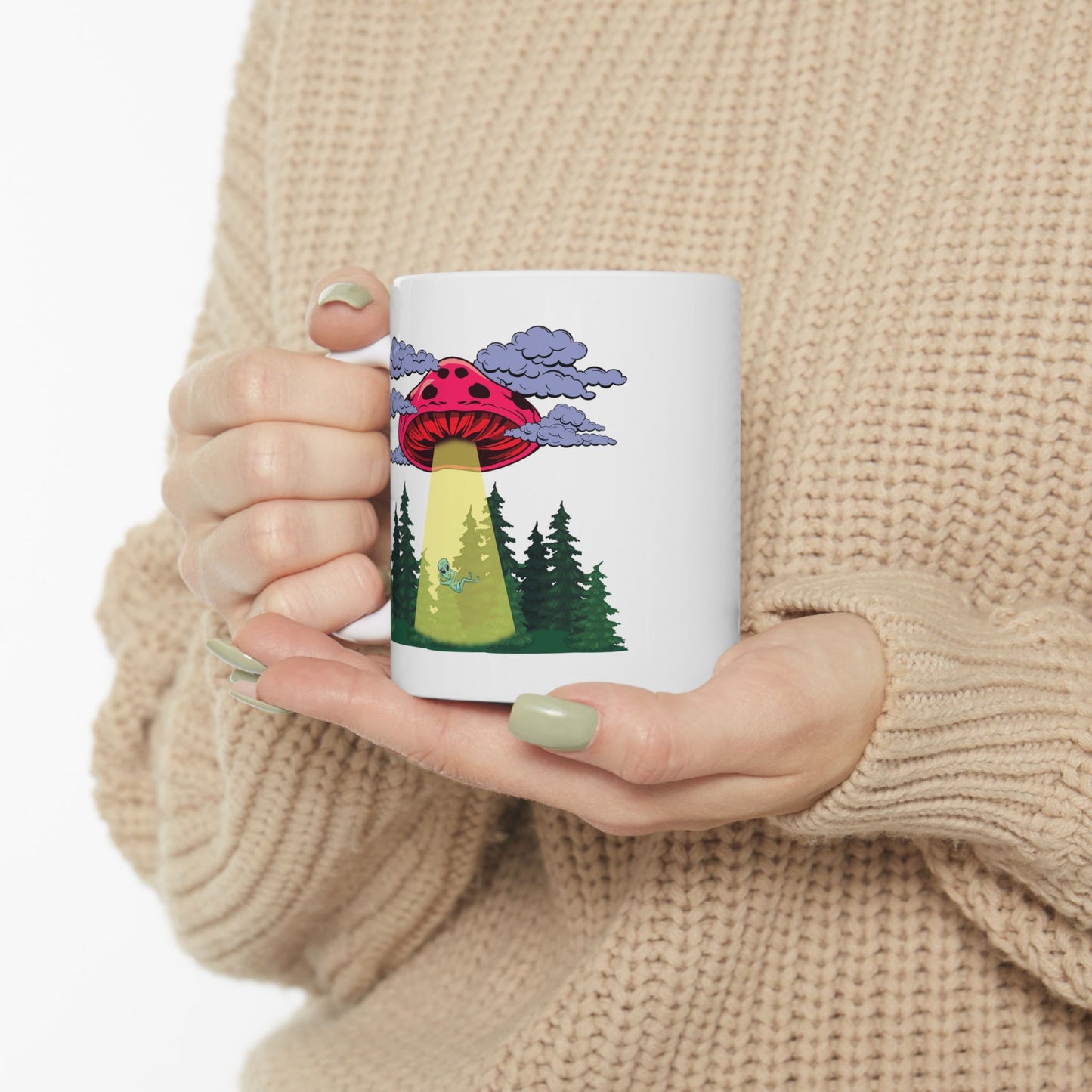 Alien Mug - Alien UFO