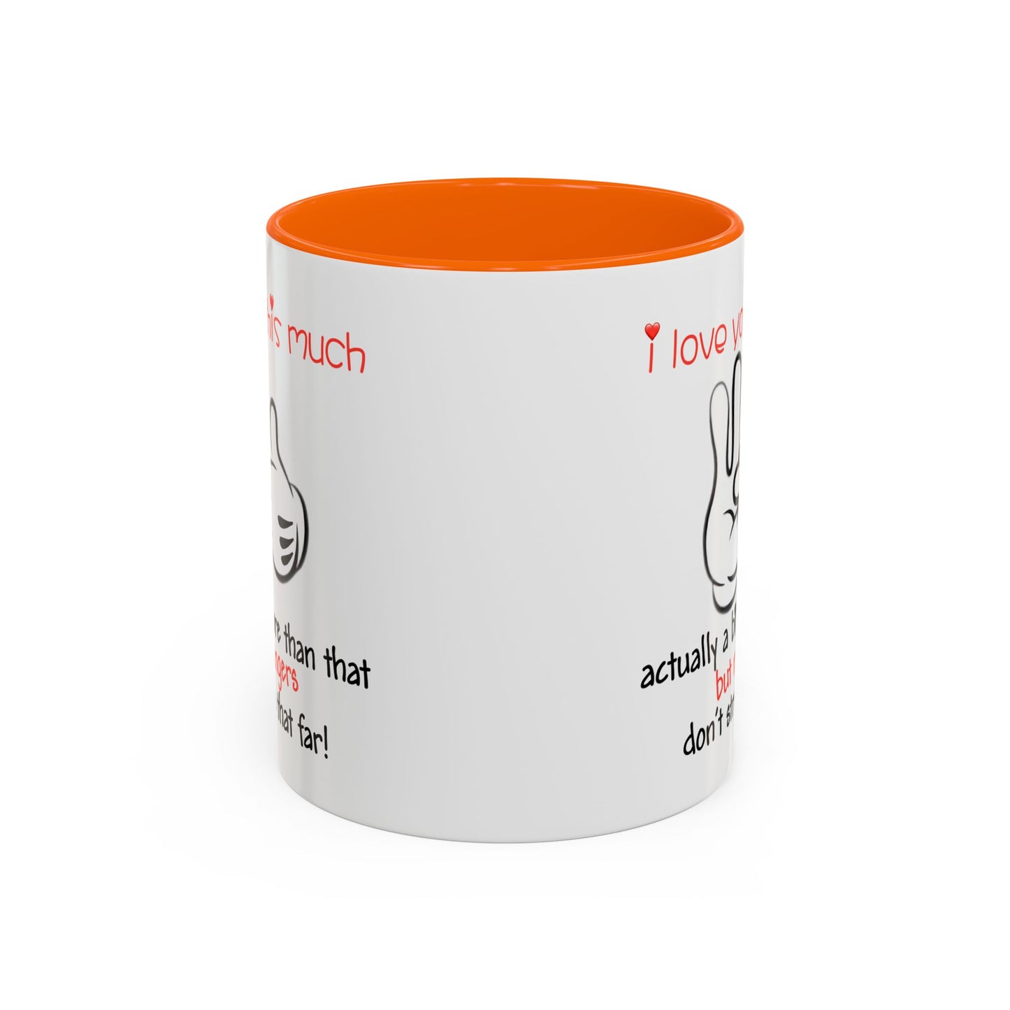 Adult Mug - I Love You This Much