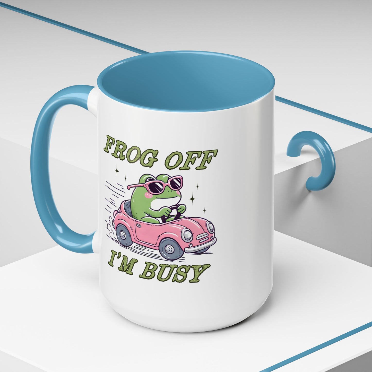 Humor Mug - Frog Off I'm Busy