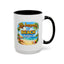 Humor Mug - Life Happens the beach Helps