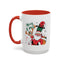 Christmas Mug - Merry Xmas Santa Reindeer