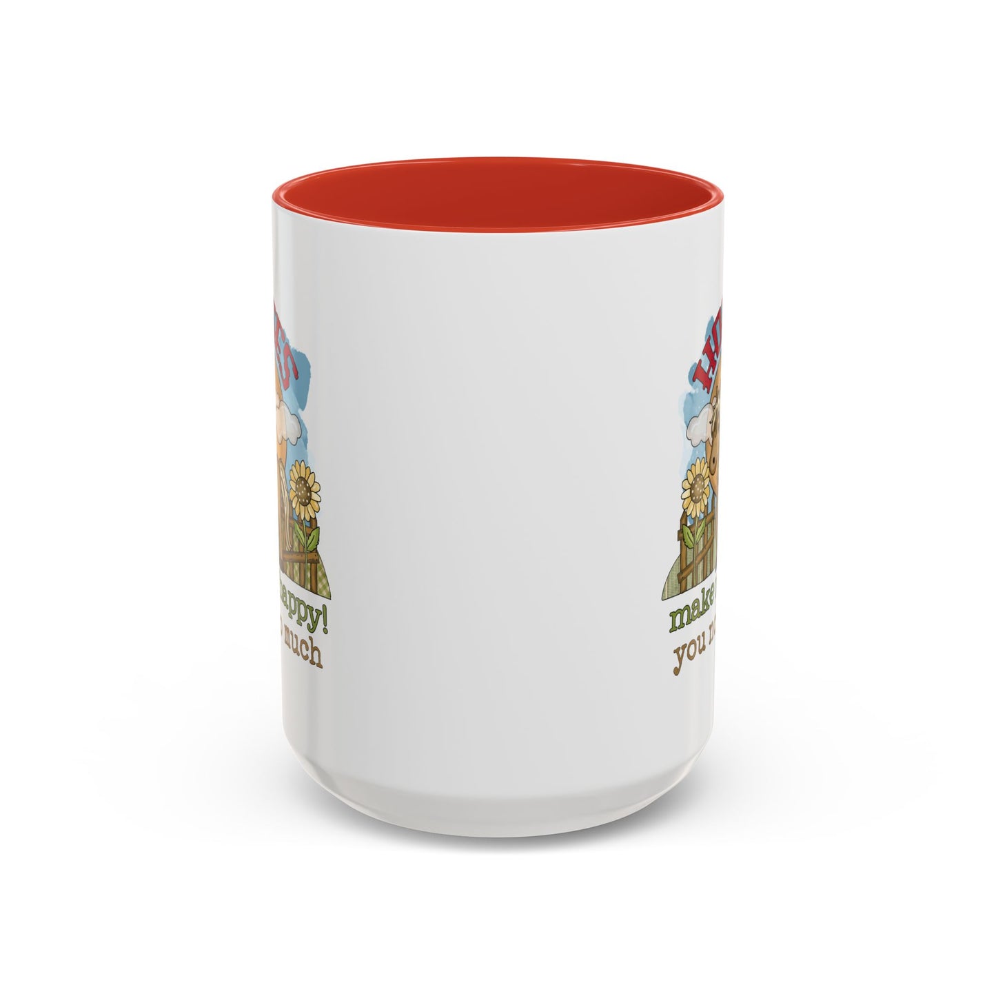 Humor Mug - Horses Make Me Happy