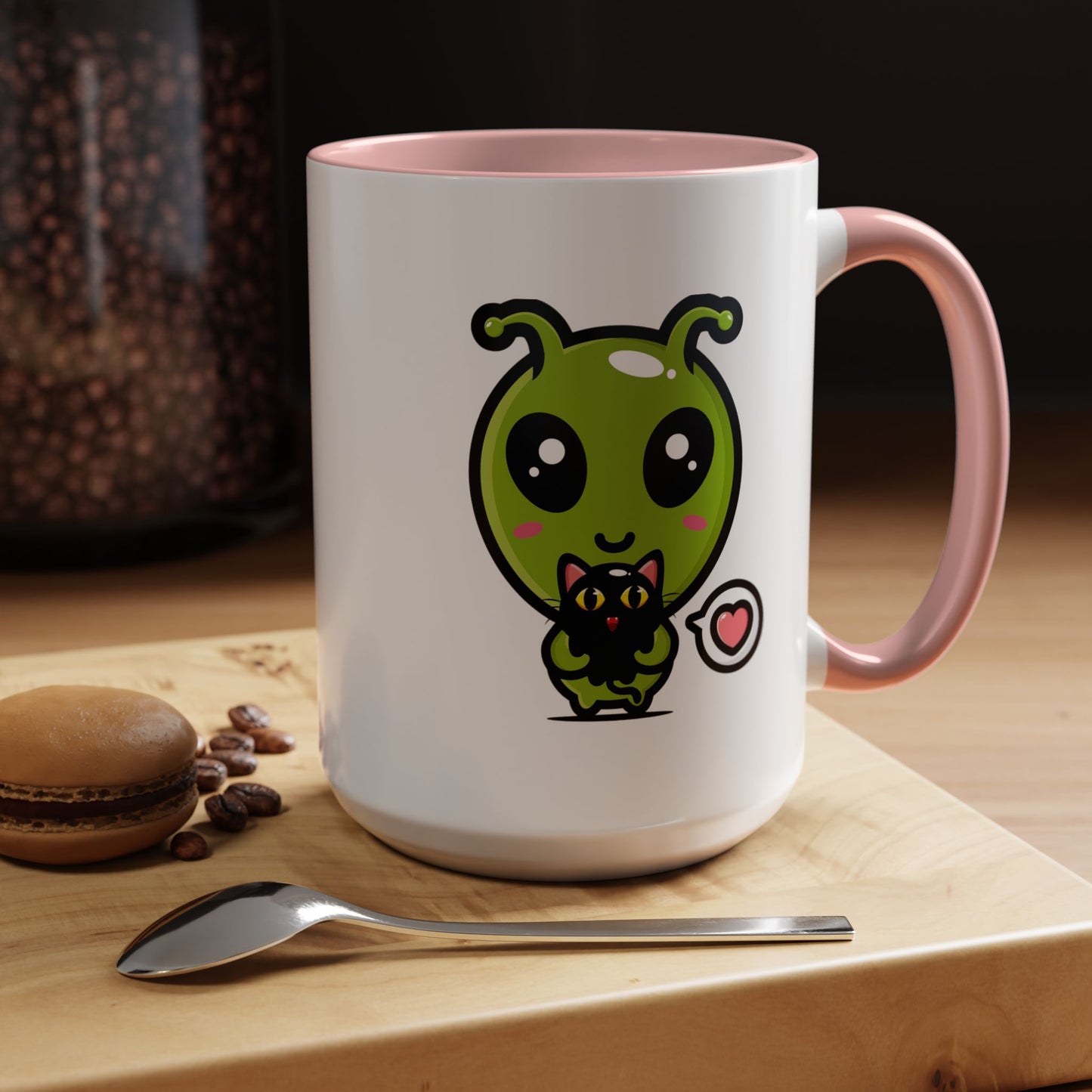 Alien Mug - Alien Hug Cat