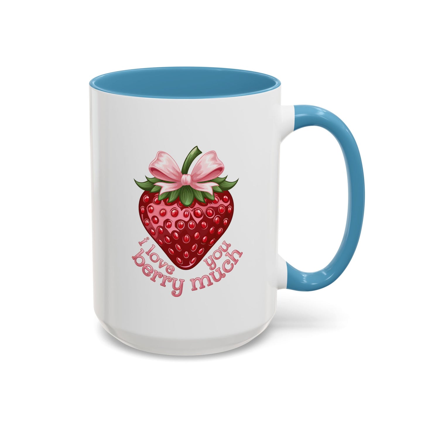 Valentine's Day Mug - I Love You Strawberry