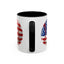 4th of July Mug - Baseball American Flag