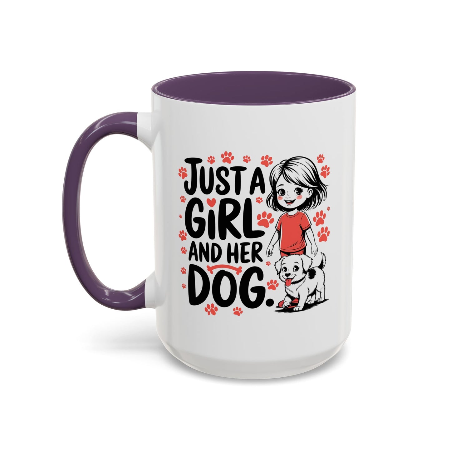 Animal Mug - Just a Girl and Her Dog