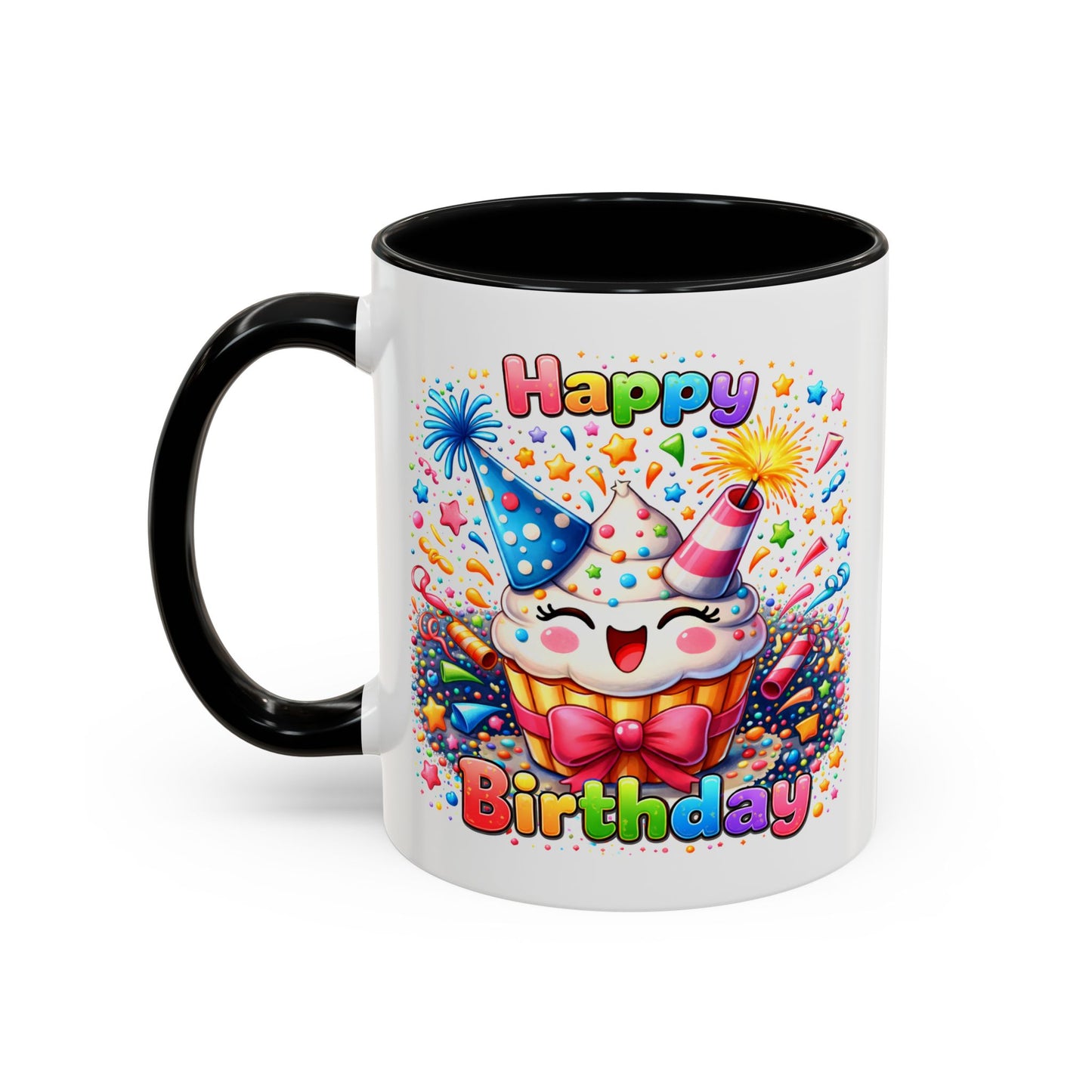 Birthday Mug - Happy Cupcake
