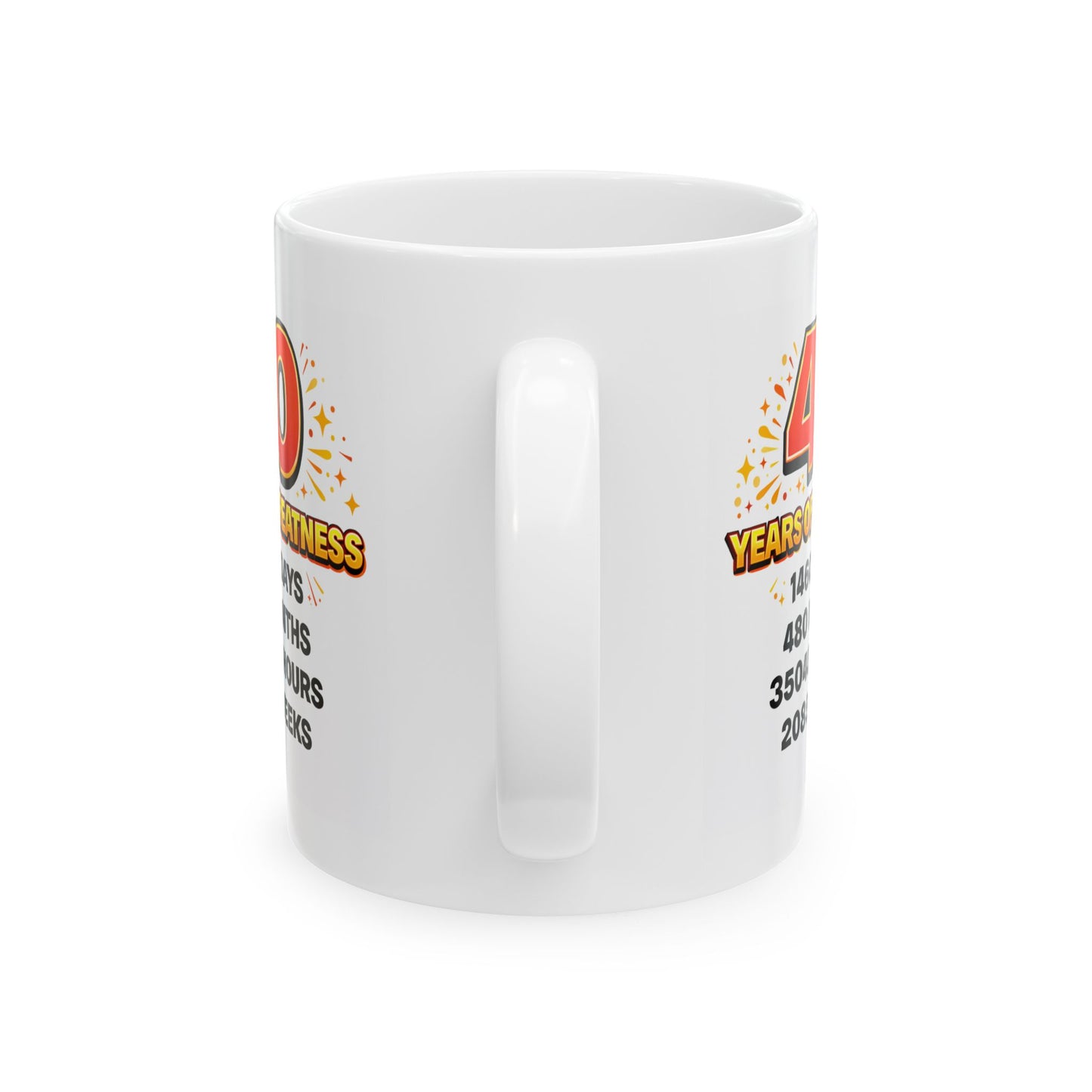 Birthday Mug - 40 Years of Greatness