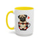 Anniversary Mug - Love You Dog Coffee Cup