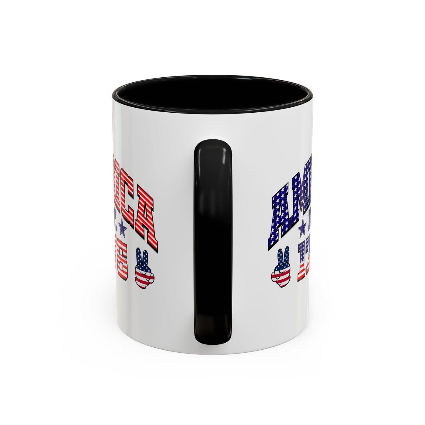 4th of July Mug - American Est 1776 Patriotic Flag