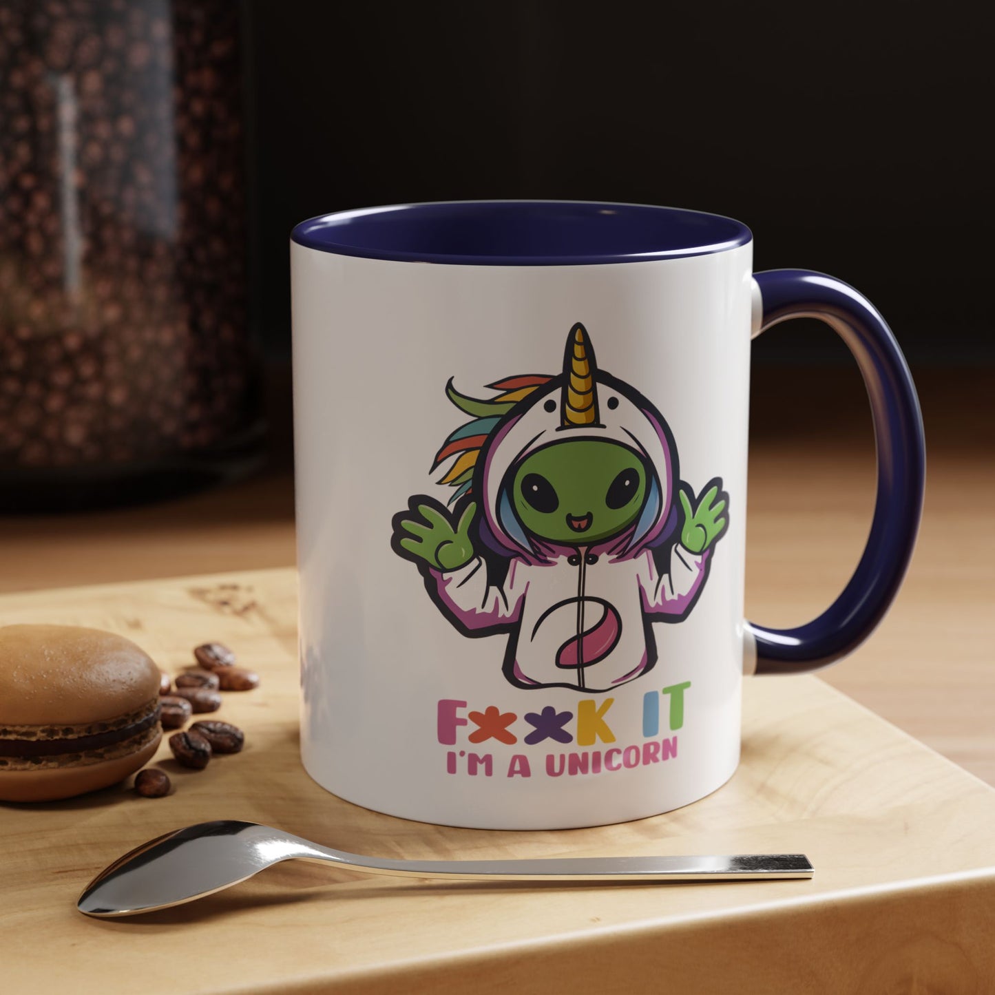 Alien Mug - F**K It I'm A Unicorn