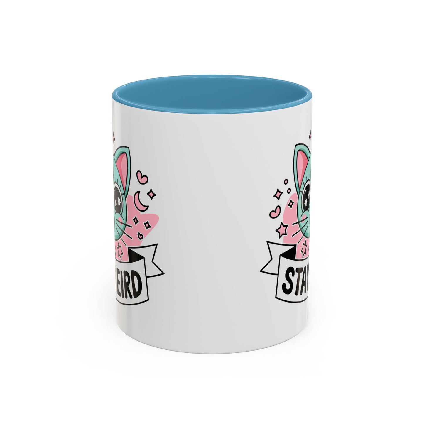 Alien Mug - Stay Weird Alien Cat