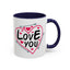 Valentine's Day Mug - Love You Heart Arrows