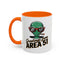 Alien Mug - Greetings From Area 51