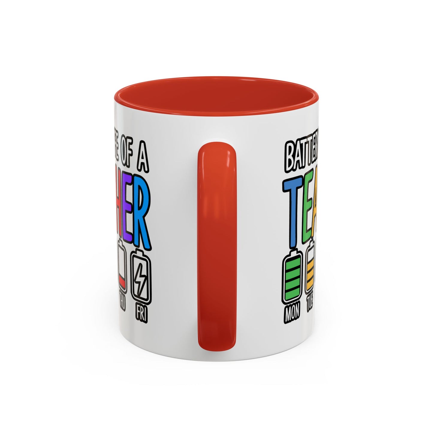 Office Mug - Battery Life of a Teacher