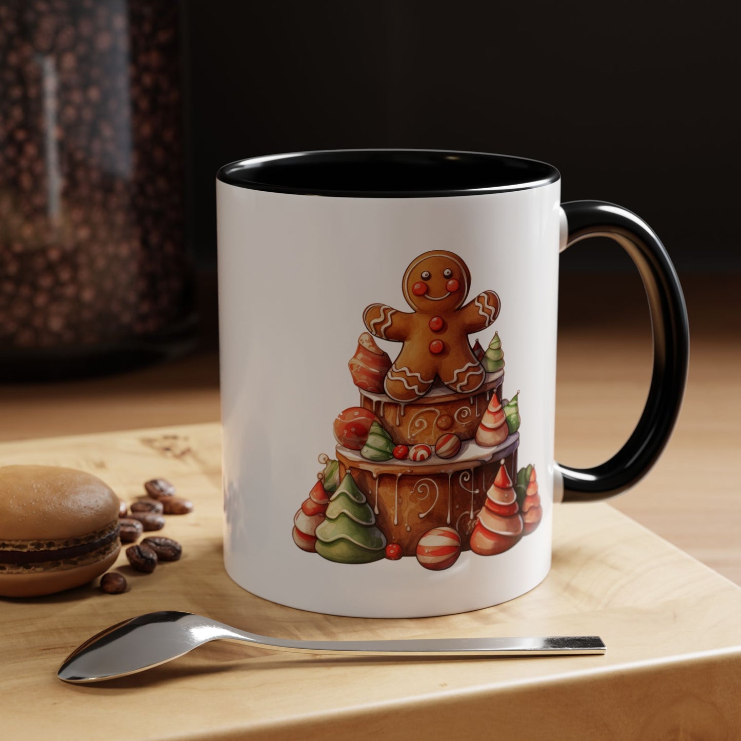 Christmas Mug - Gingerbread Man Cake