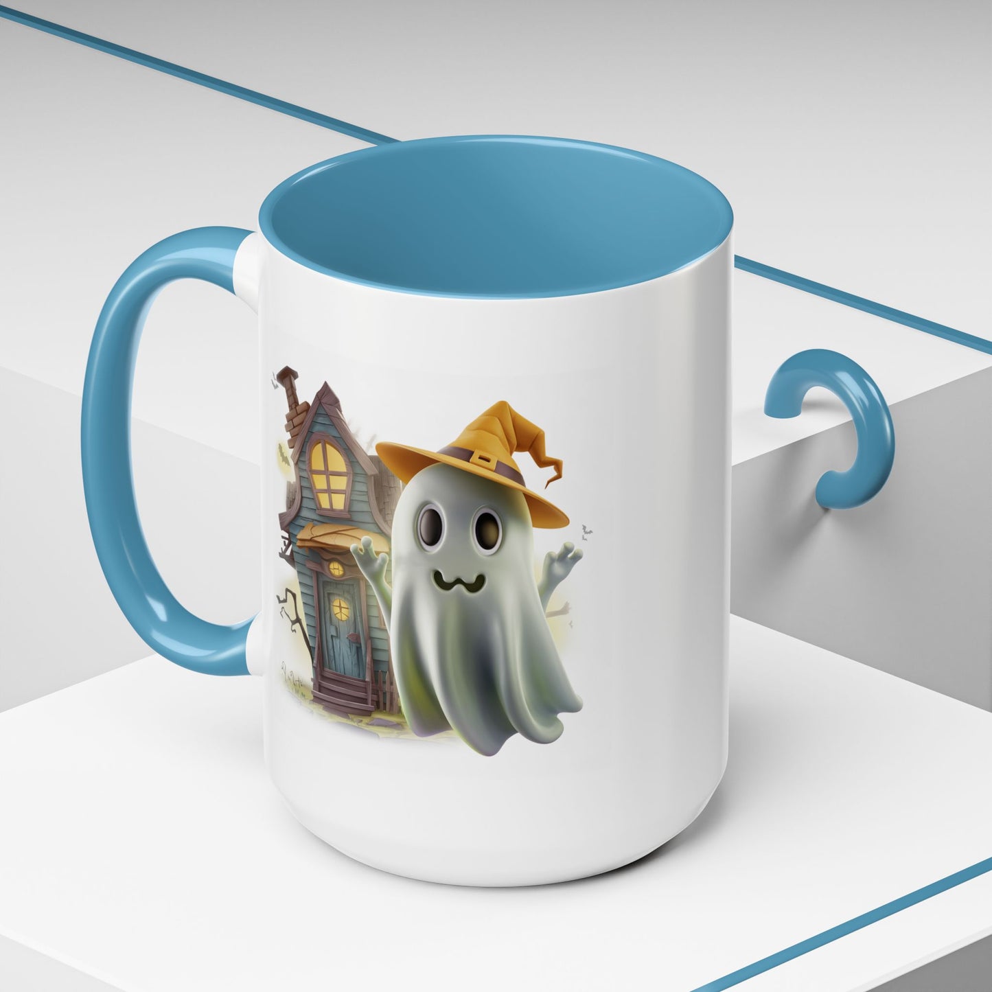 Halloween Mug - Spooky Ghost House
