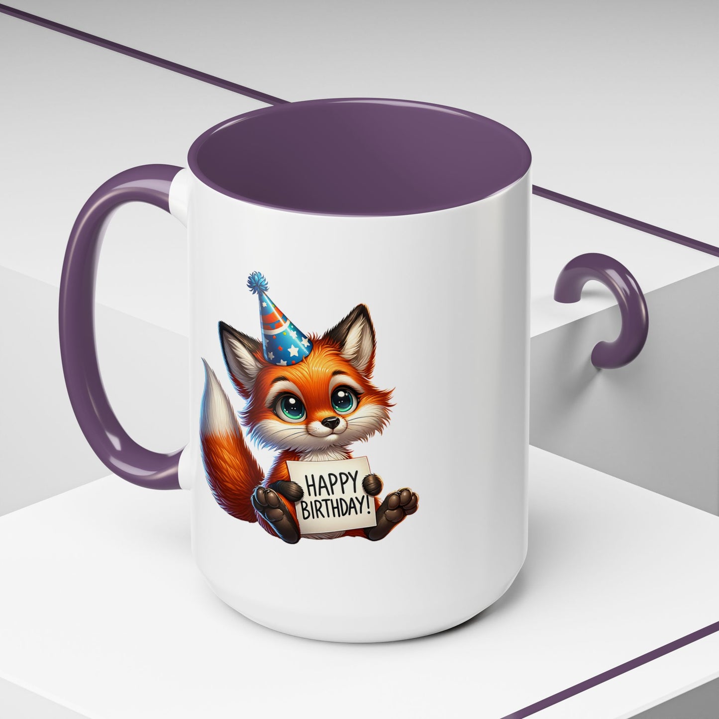Birthday Mug - Fox Clipart