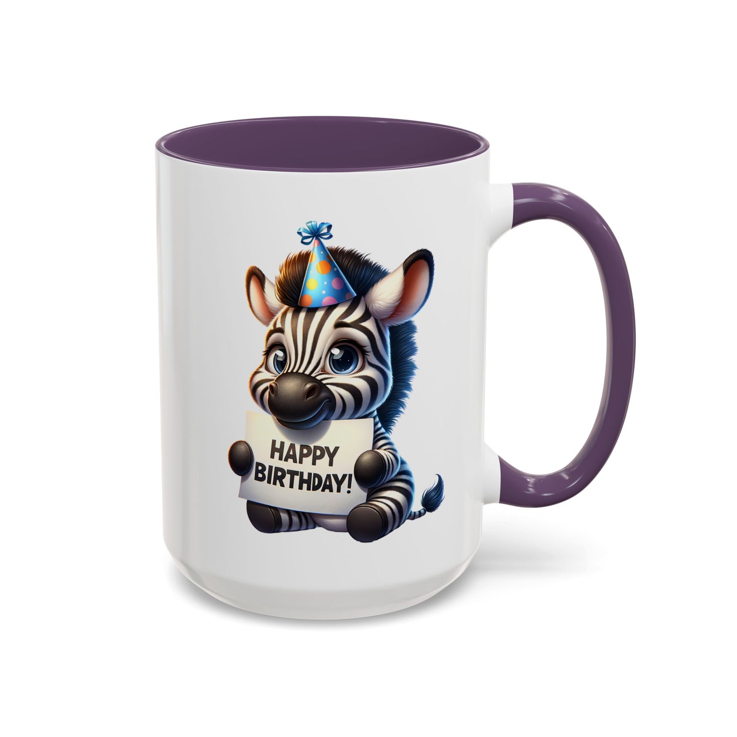 Birthday Mug - Zebra Clipart