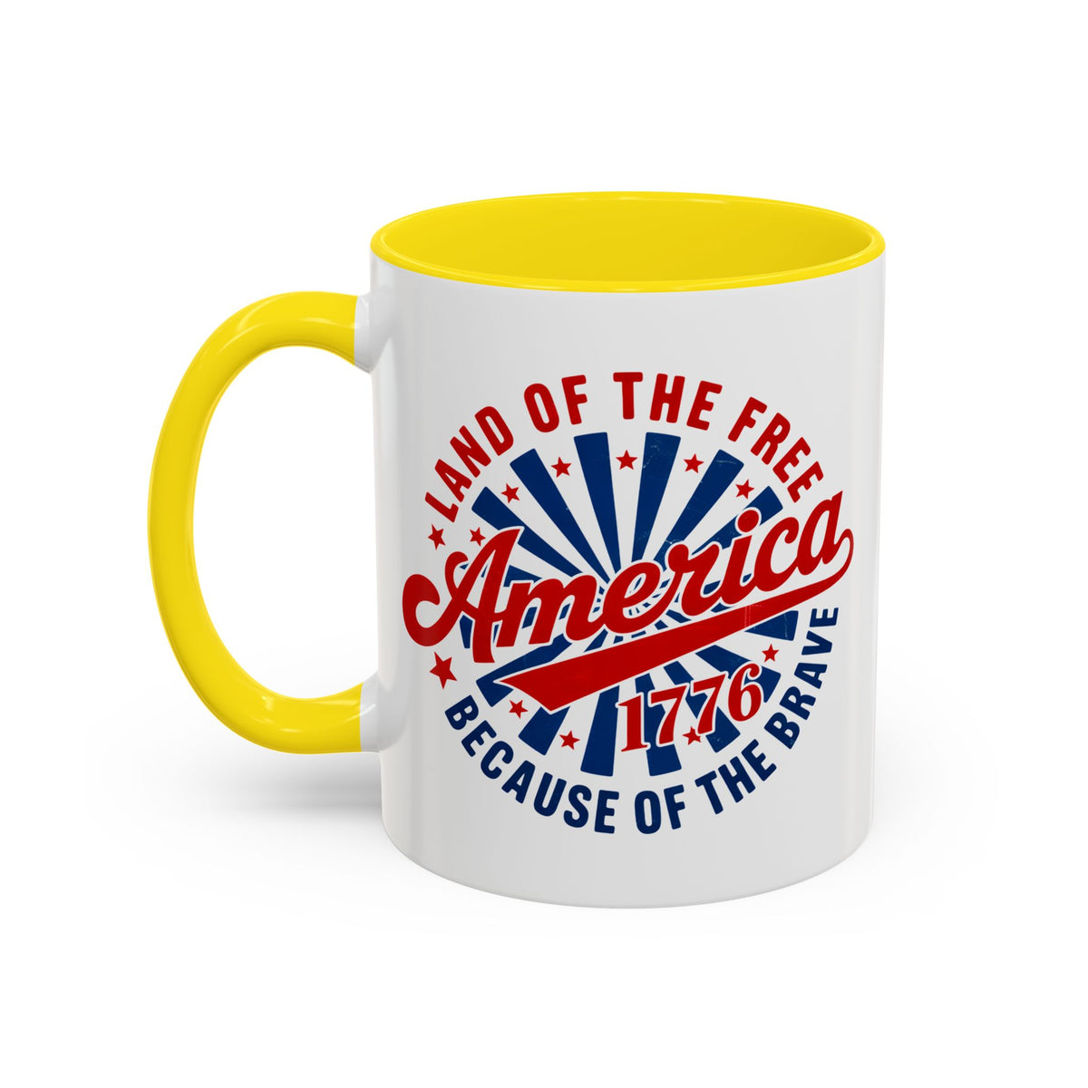 4th of July Mug - America 1776 Land of the Free
