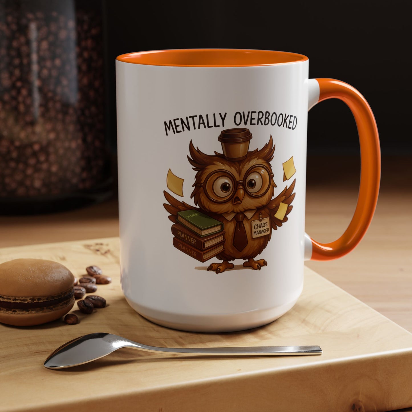 Office Mug - Mentally Overbooked