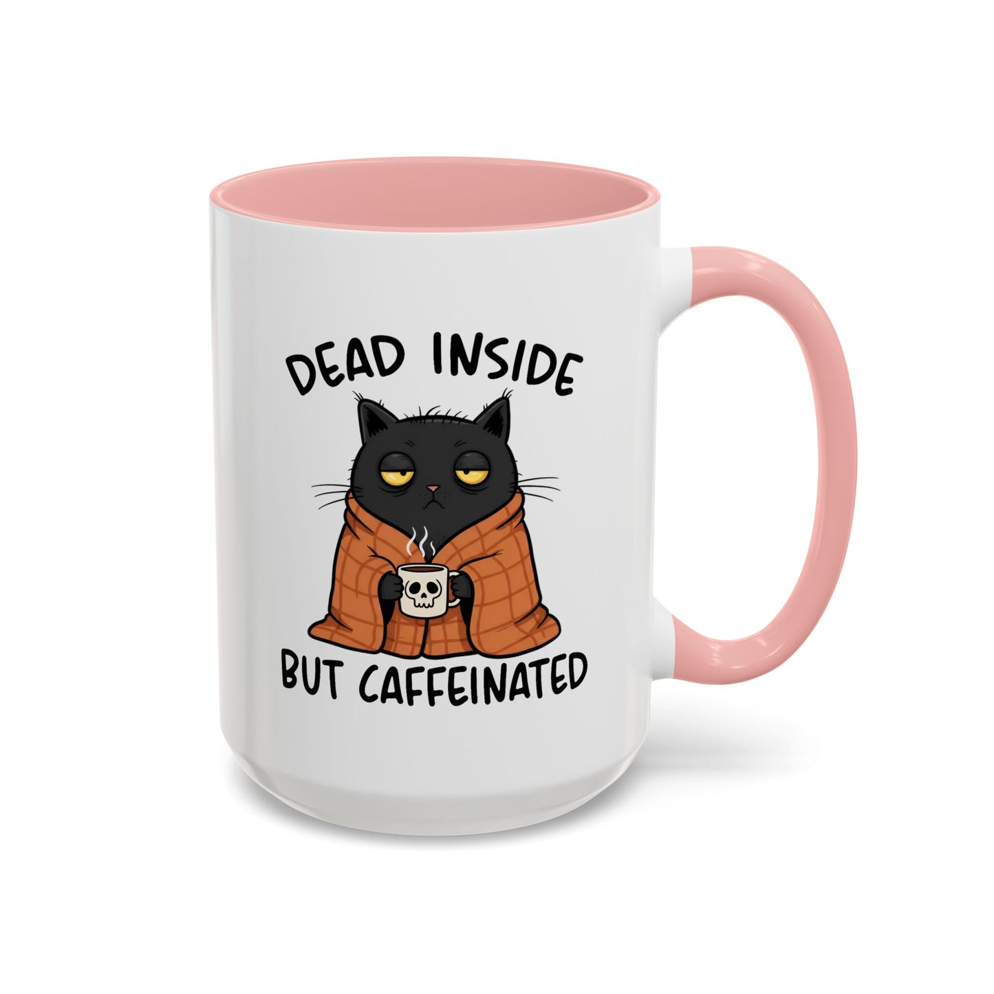 Animal Mug - Dead Inside But Caffeinated