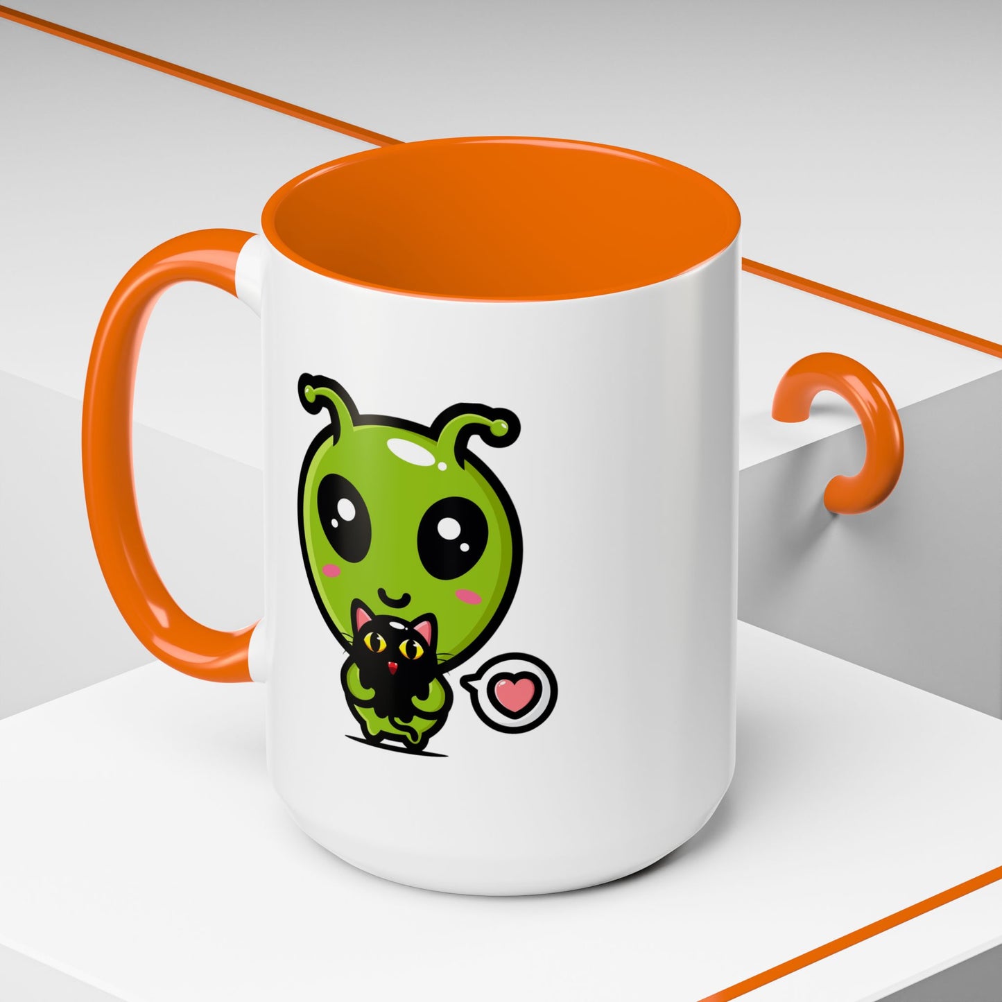 Alien Mug - Alien Hug Cat