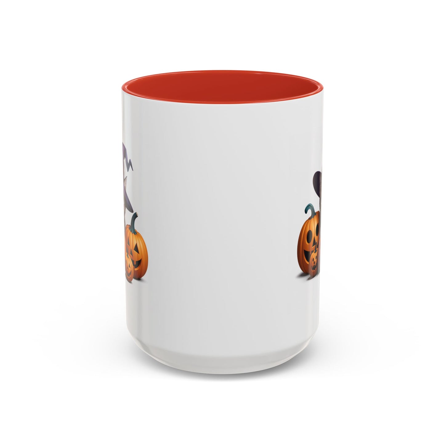 Halloween Mug - Witch Cat Hiding In Pumpkins