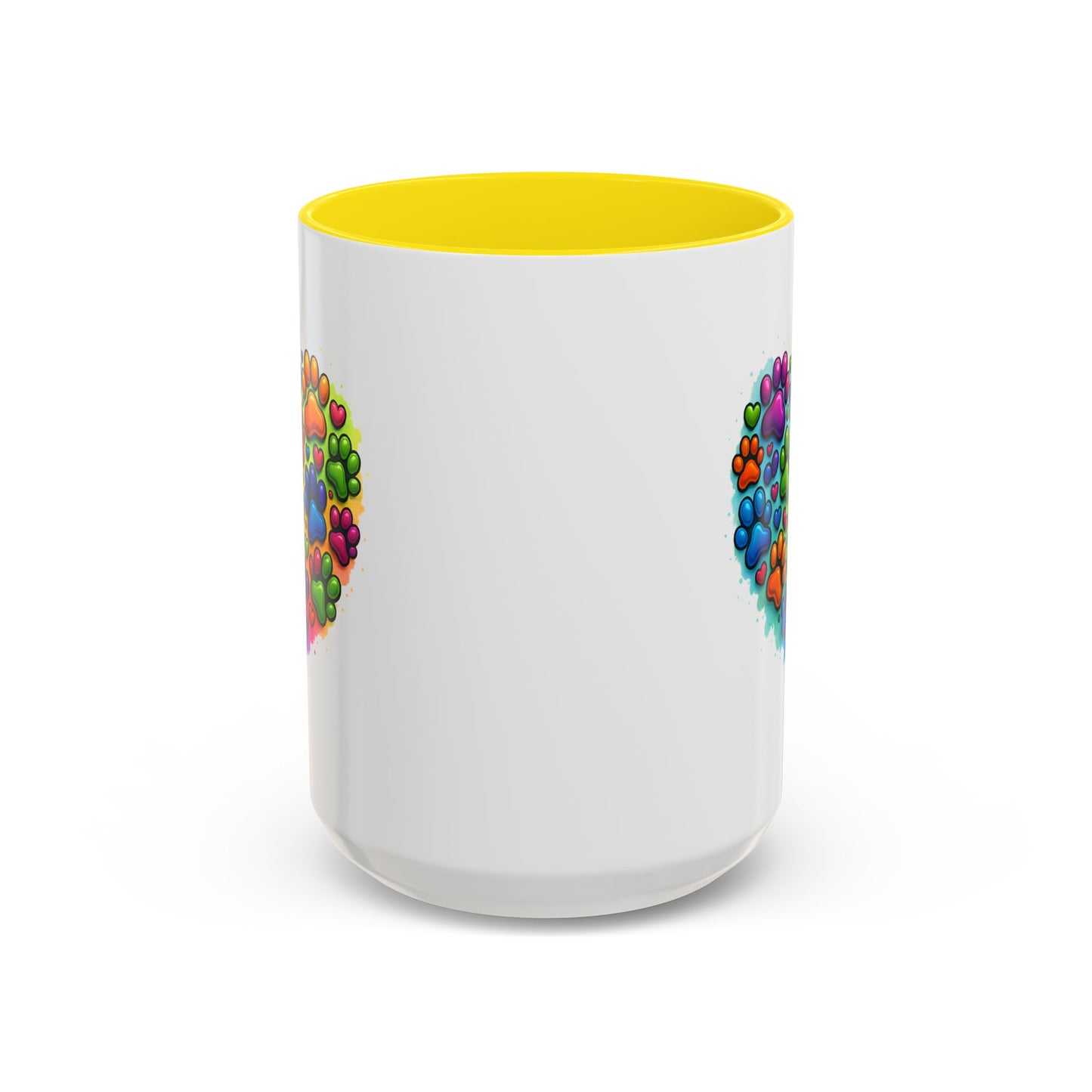 Animal Mug - Dog Paws Heart