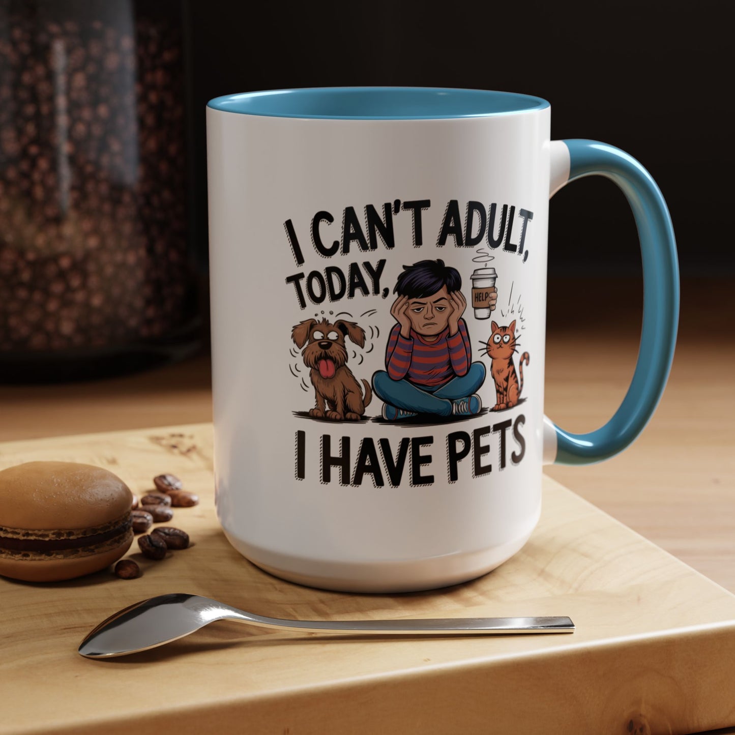Animal Mug - I Can't Adult Today