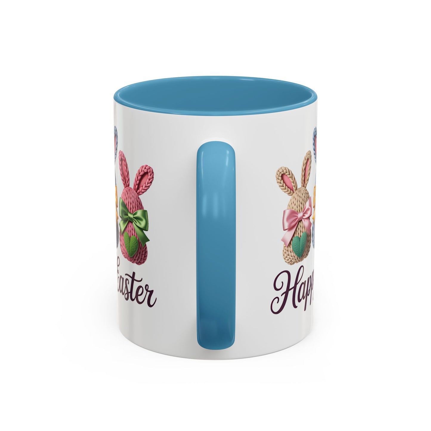 Easter Mug - Yarn Bunnies