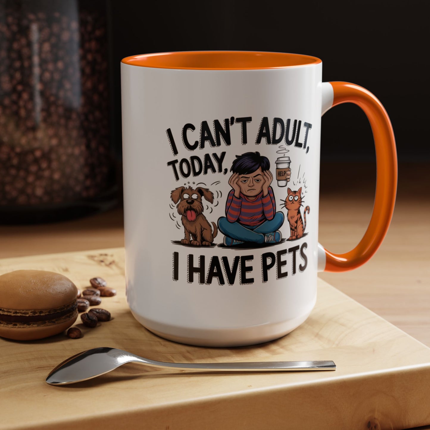 Animal Mug - I Can't Adult Today