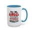 Humor Mug - The Angel on my Shoulder
