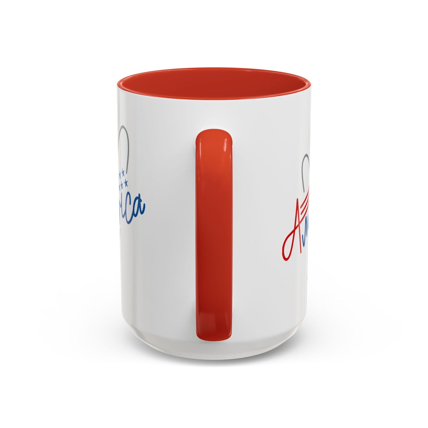 4th of July Mug - America Heart