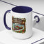 Christmas Mug - North Pole Express Steam Locomotive Ornaments