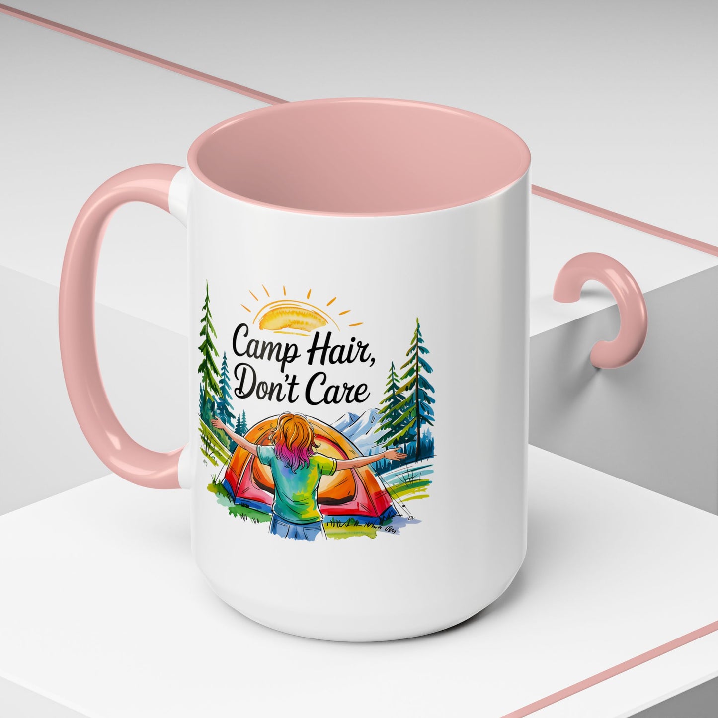 Adventure Mug - Camp Hair Don't Care