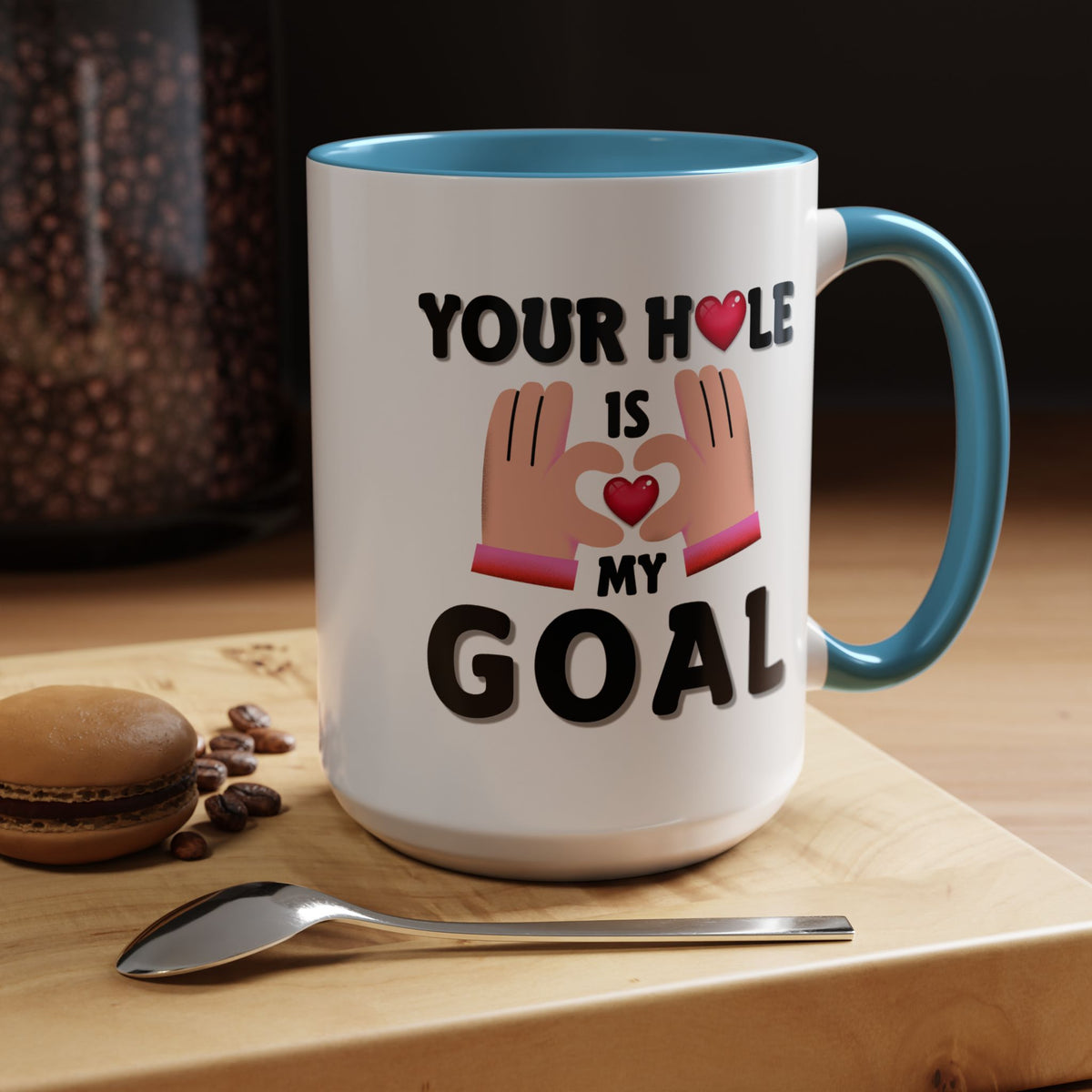 Adult Mug - Your Hole Is My Goal