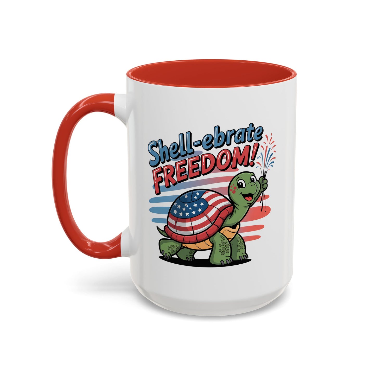 4th of July Mug - Shell-ebrate Freedom