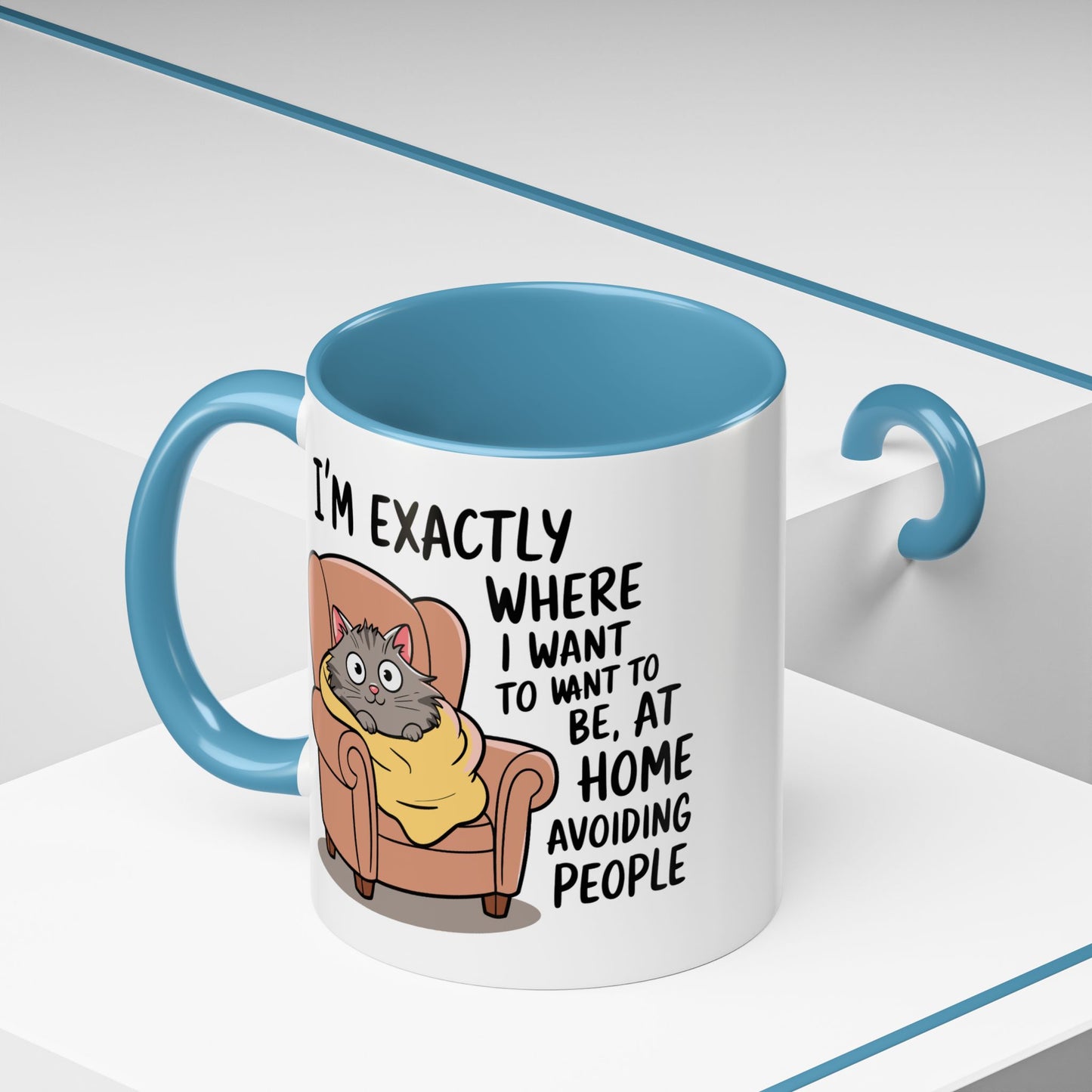 Animal Mug - I'm Exactly Where I Want To Be