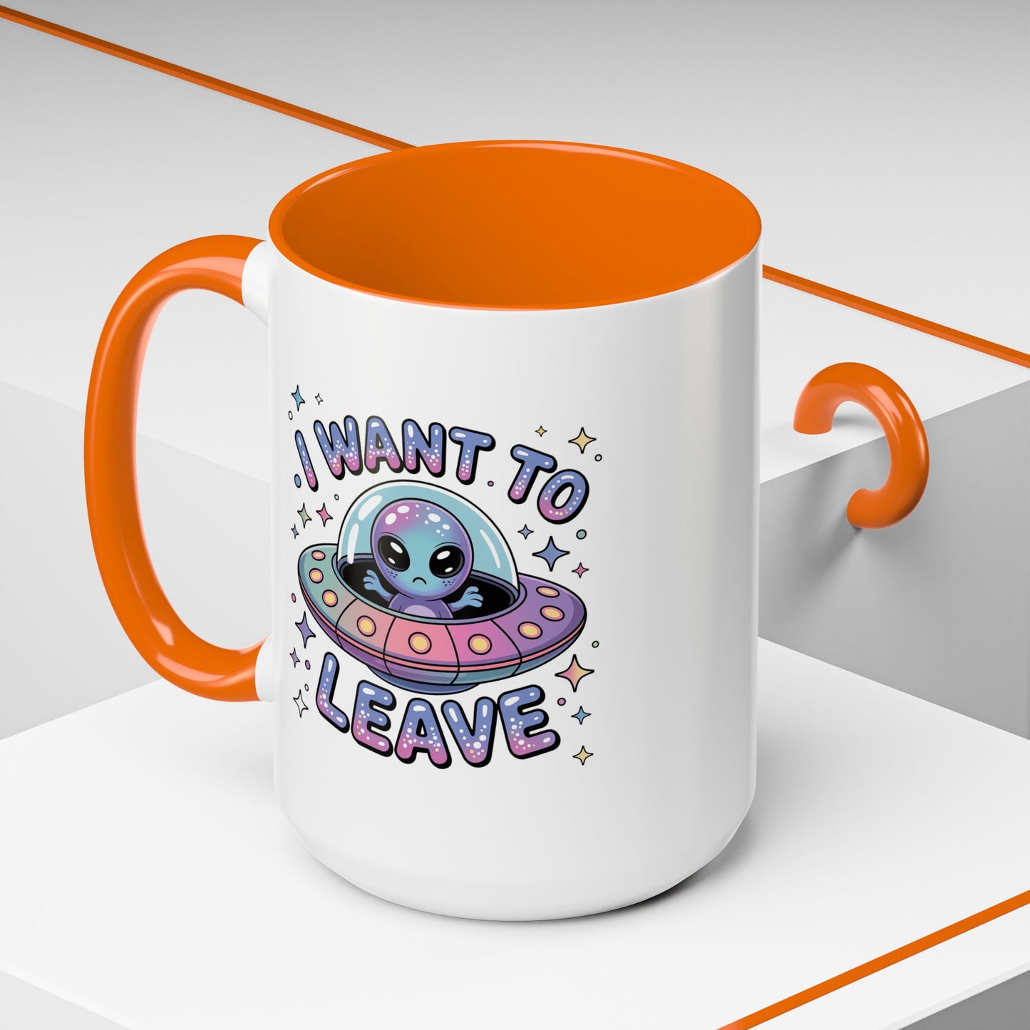 Alien Mug - I Want To Leave
