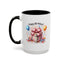 Birthday Mug - Happy Birthday Pink Ribbon Present
