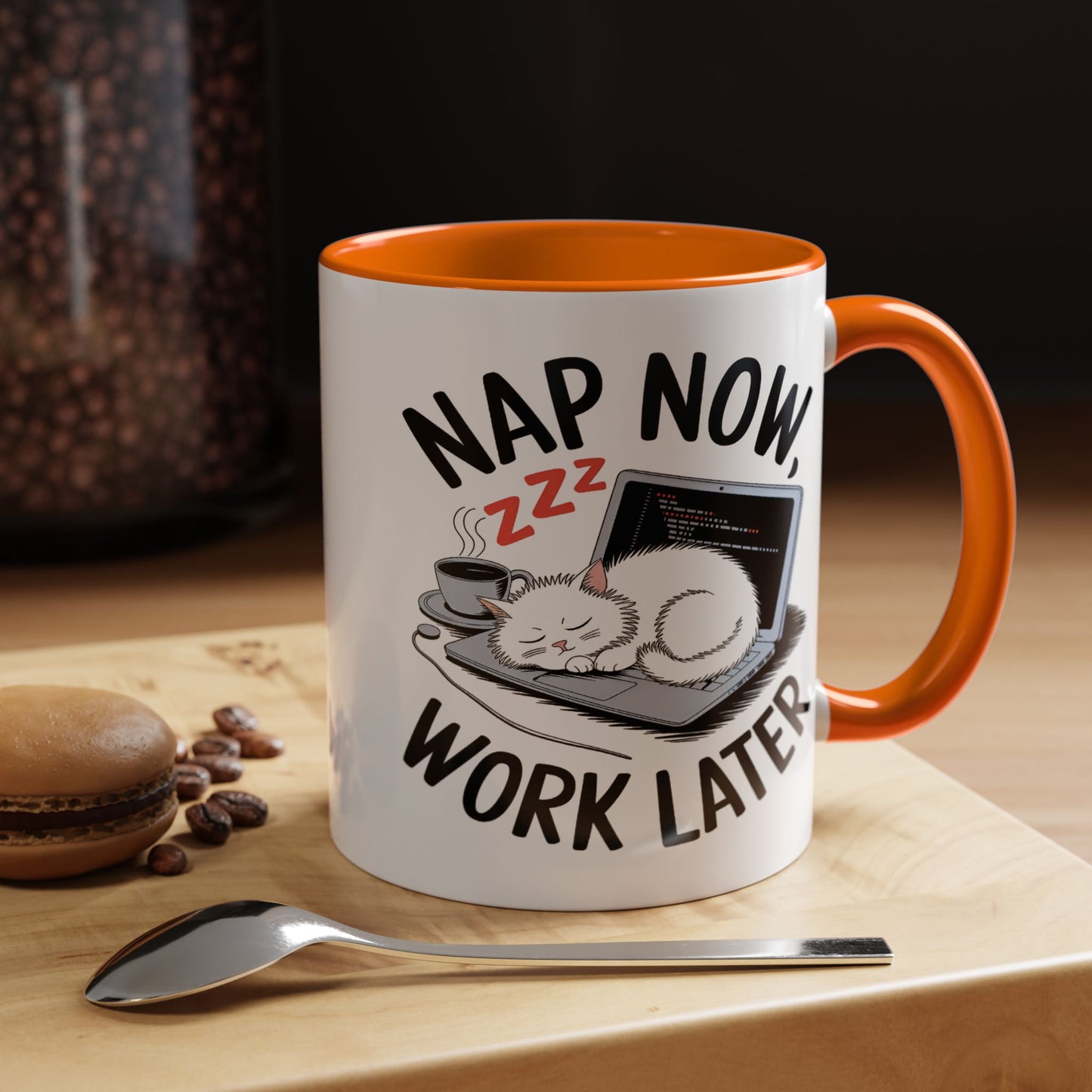 Animal Mug - Nap Now Work Later
