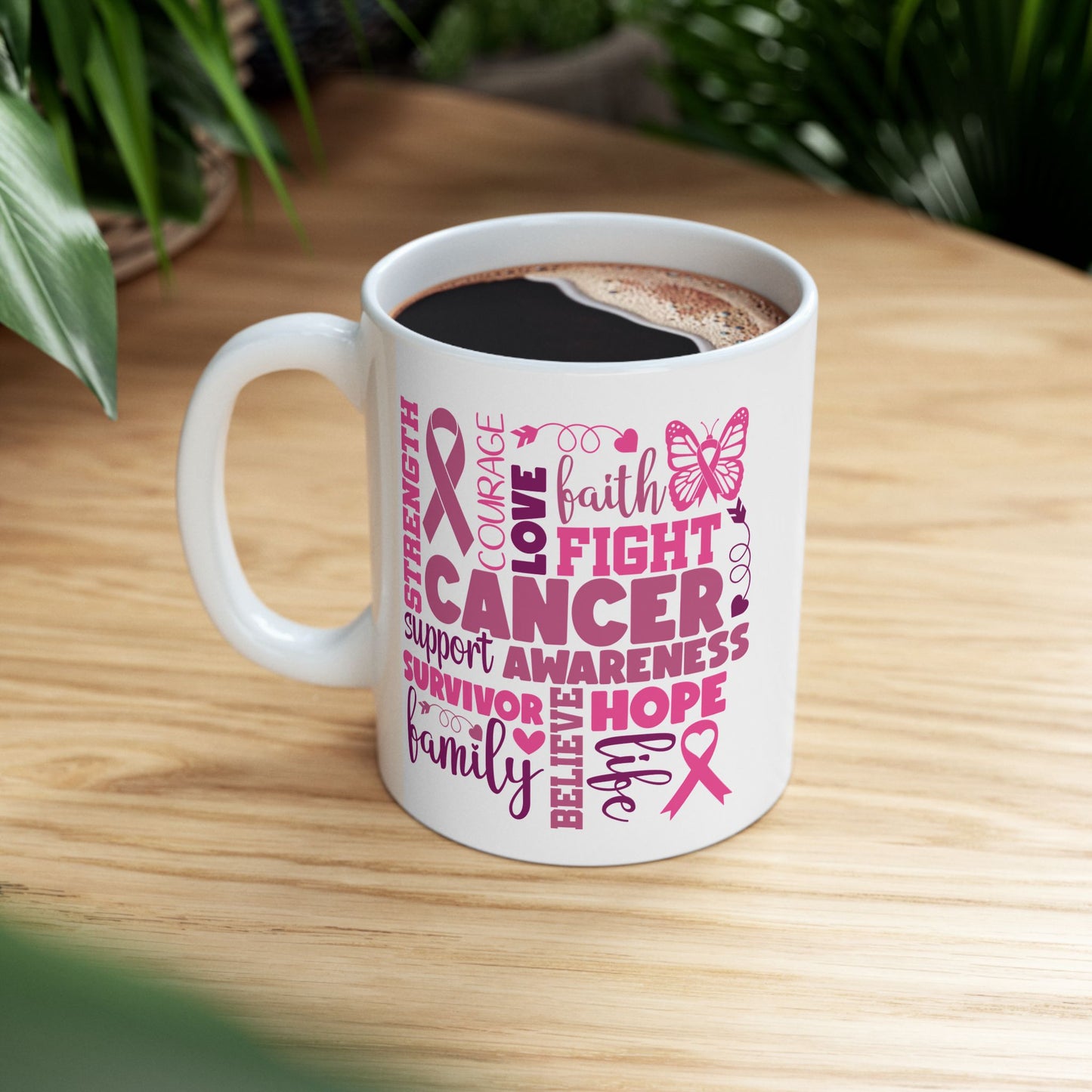 Support Mug - Cancer Awareness